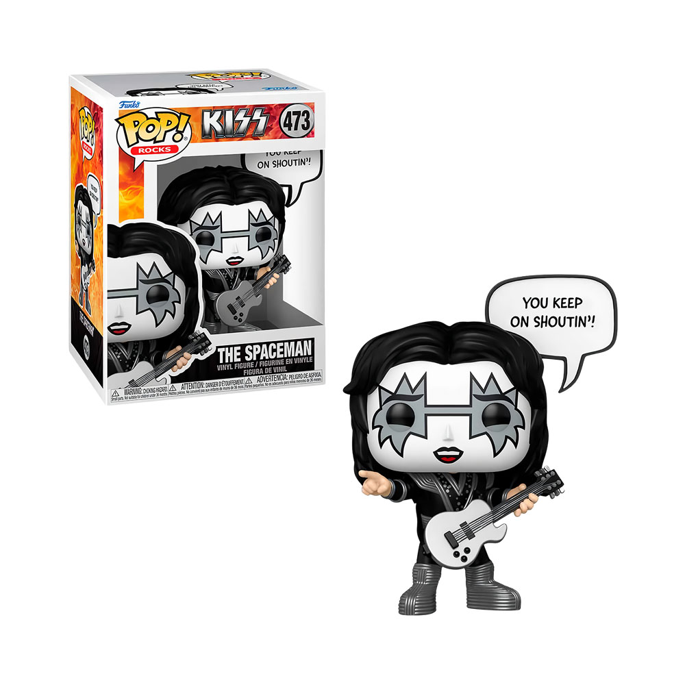 Boneco Funko Pop Rocks Kiss The Spaceman 473