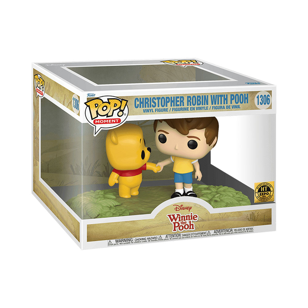 Muñeco Funko Pop Moment Disney Winnie The Pooh Christopher Robin With Pooh 1306