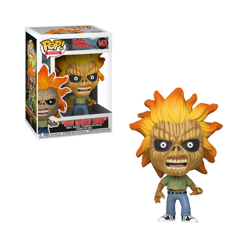 Boneco Funko Pop Iron Maiden Eddie 143