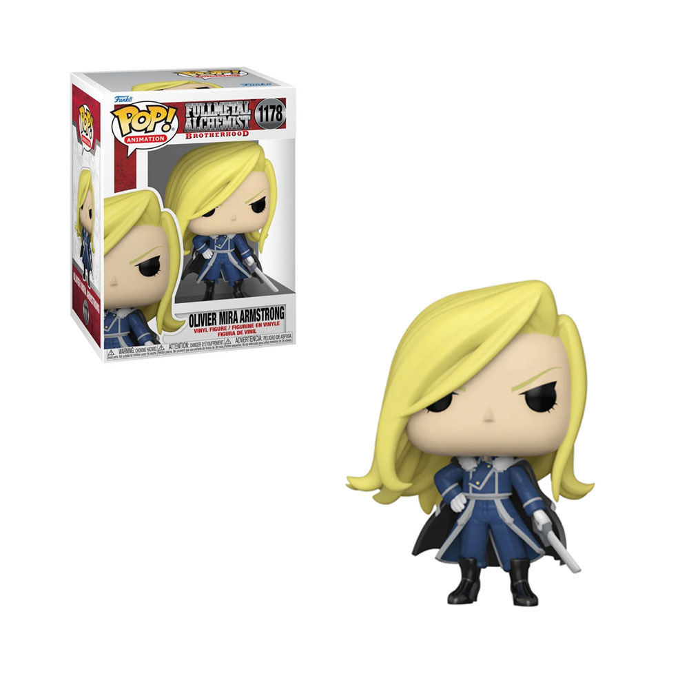 Boneco Funko Pop Fullmetal Alchemist Olivier Mira Armstrong 1178