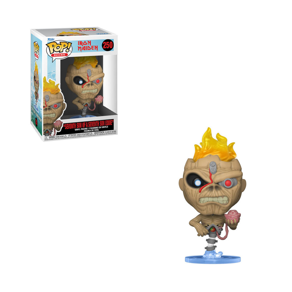 Boneco Funko Pop Iron Maiden Son OF &amp; Eddie 250