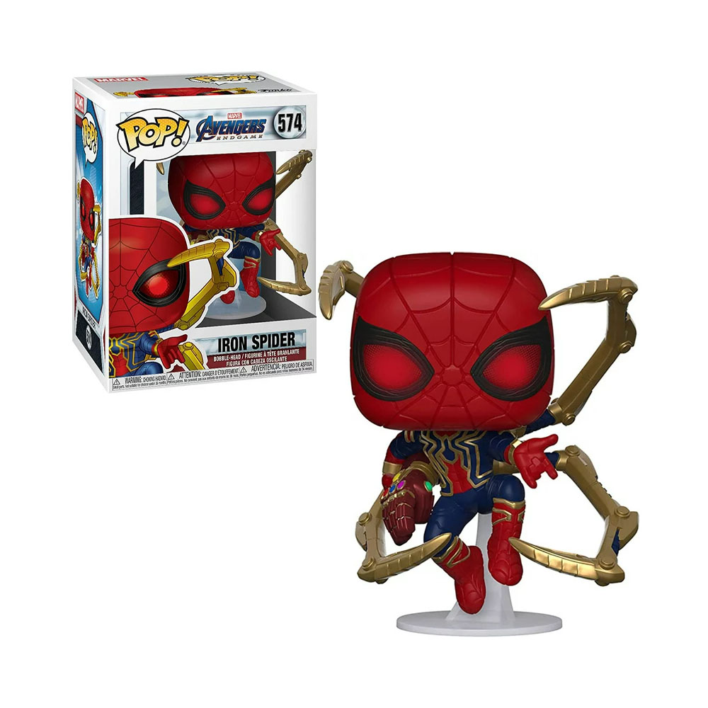 Boneco Funko Pop Marvel Avengers Iron Spider S.e 574