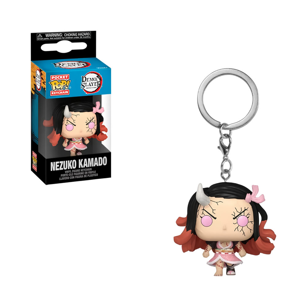 Chaveiro Funko Pop Demon Slayer Nezuko Kamado