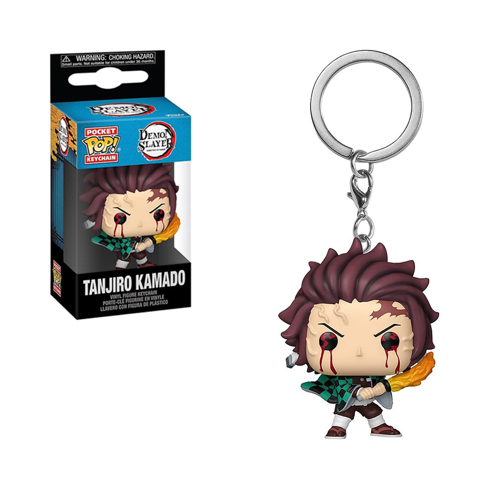 Llavero Funko Pocket Pop Keychain Demon Slayer Kimetsu no Yaiba Tanjiro Kamado