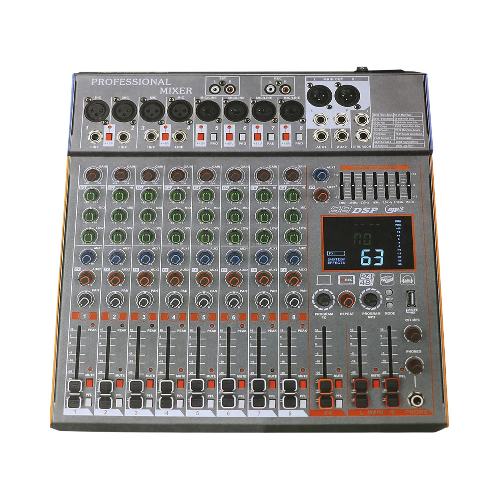 Console Análogo Blg M-8 K2