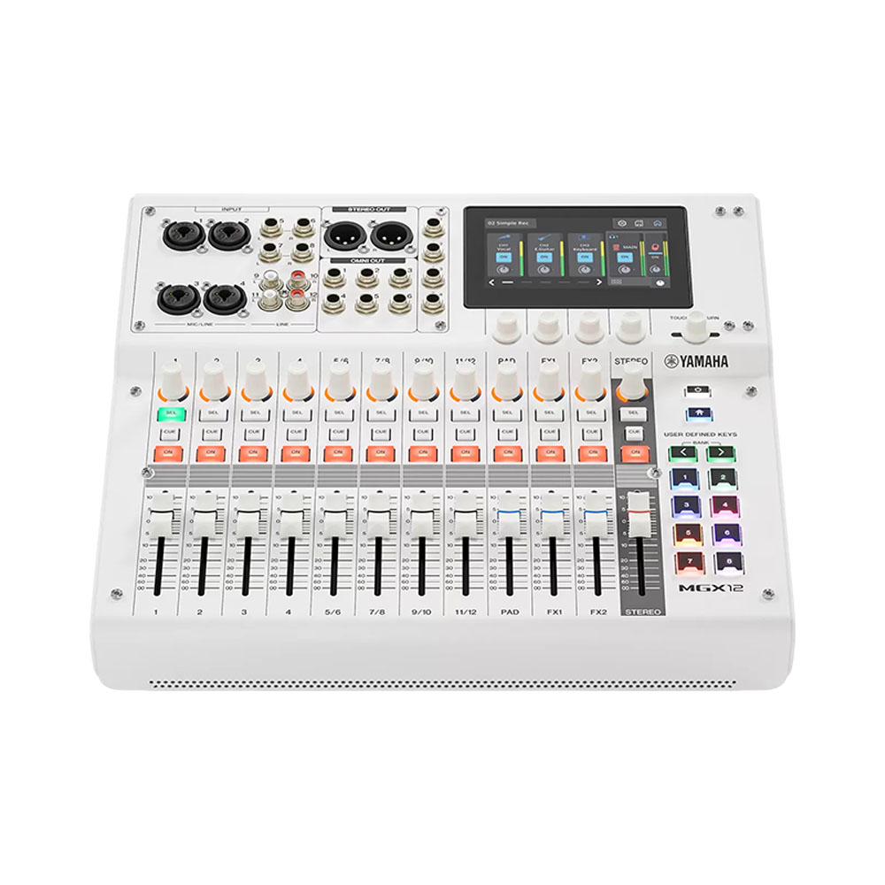 Console Digital Yamaha MGX12 White