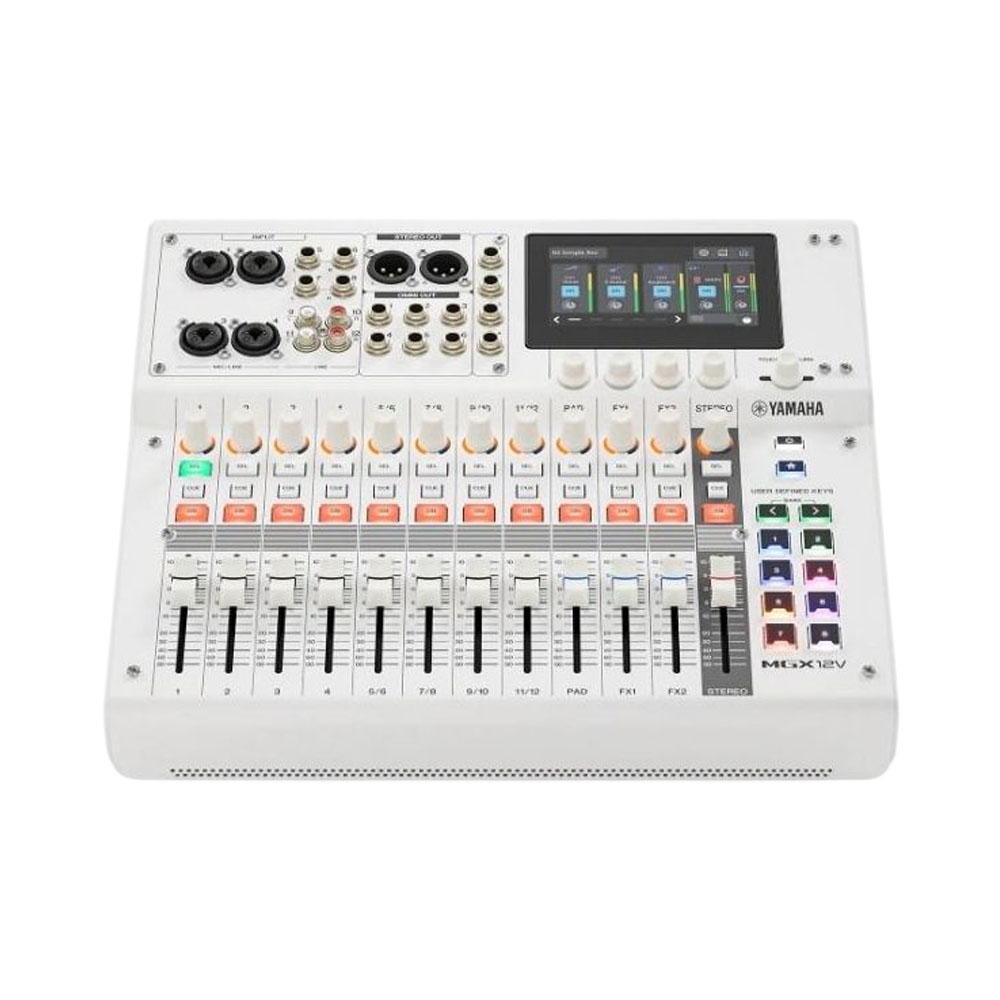 Console Digital Yamaha MGX12V White