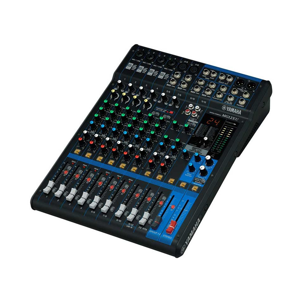 Console Yamaha MG12-XU Preto