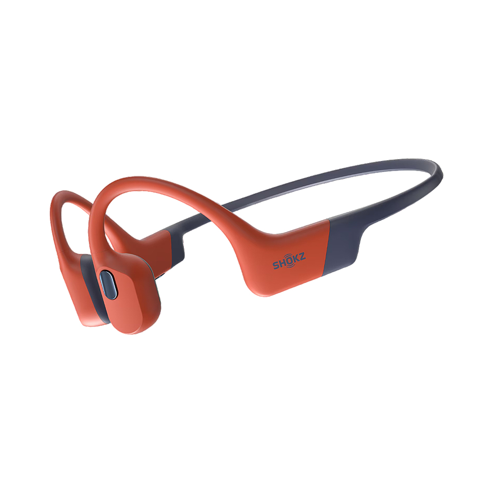 Fone de Ouvido Open-ear Sport Shokz Openswim PRO Bone Conduction S710 Vermelho