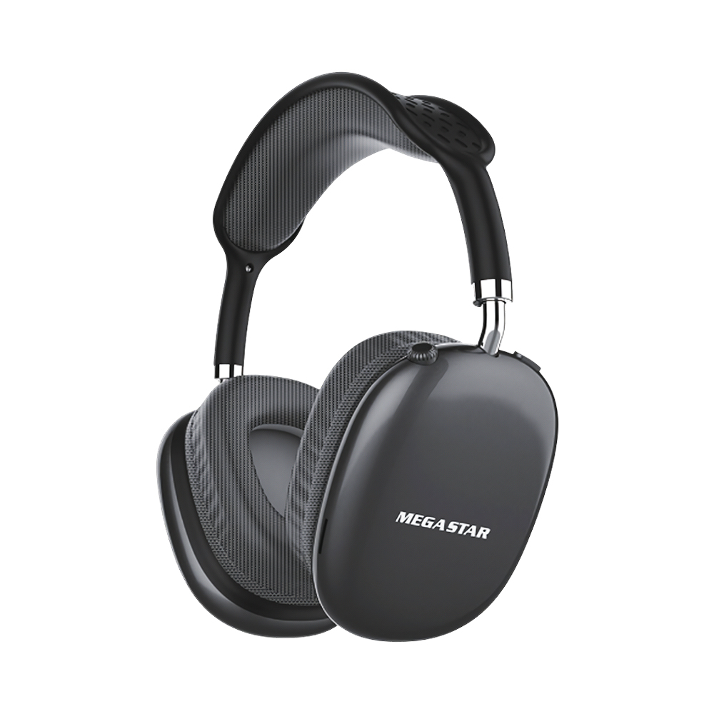Fone de Ouvido Sem Fio Mega Star HPV04BT Preto