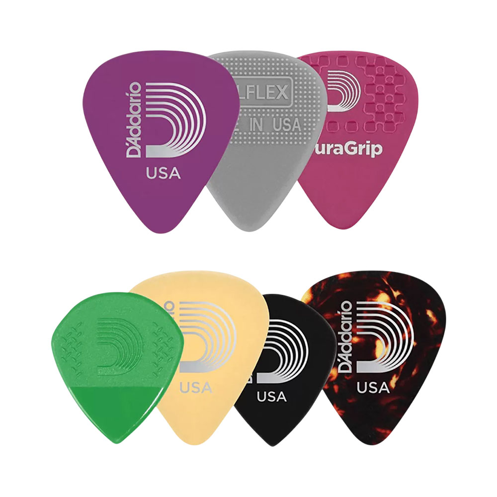 Palhetas Daddario 1XVP6-5 Variety Pack