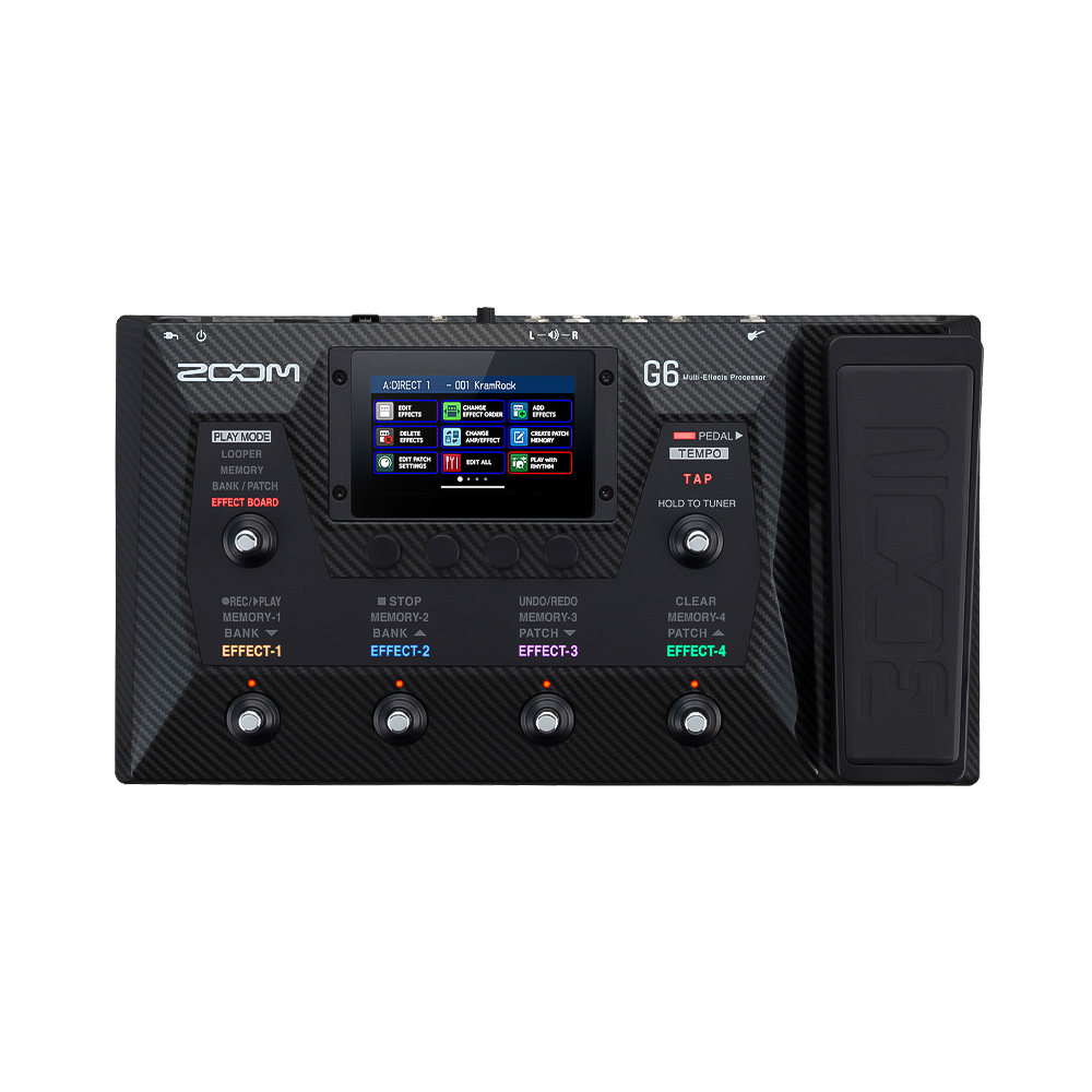 Zoom G6 Pedalera Multi-Efects