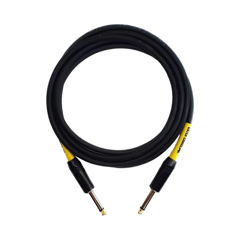 Cabo de Instrumento Muthcable Catercabos P10 para P10 10M Preto