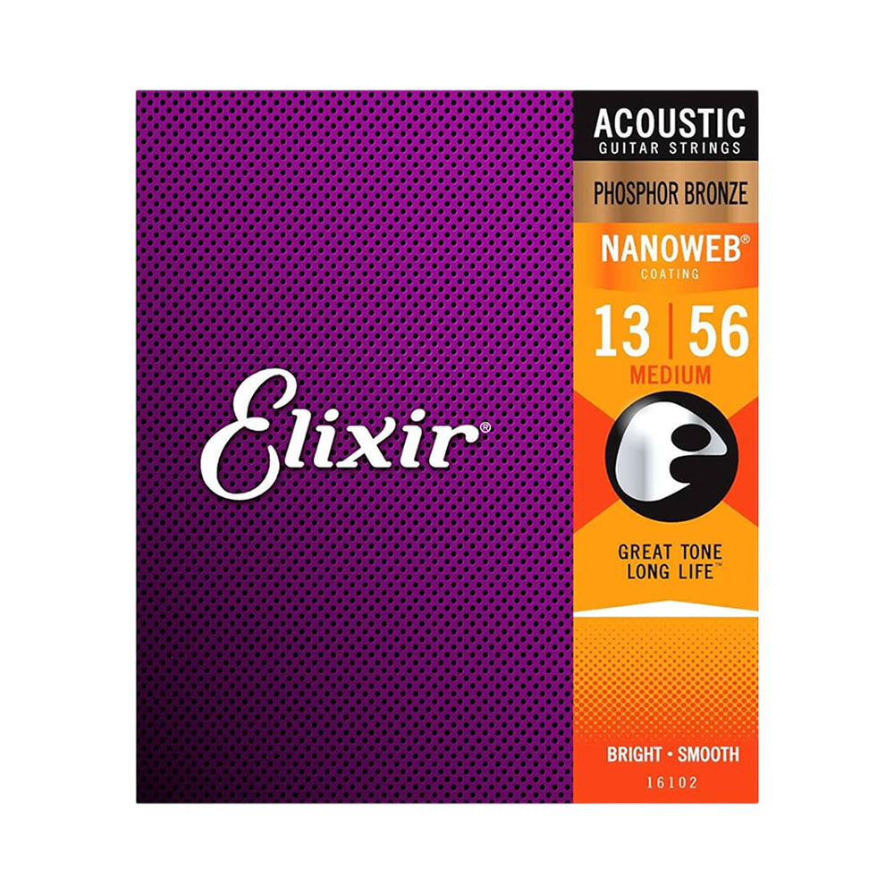 Cordas de Guitarra Elixir Nanoweb EX-16102