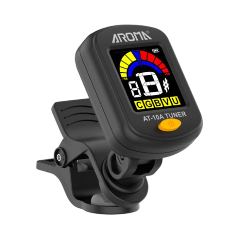 Afinador Aroma AT-10A Preto