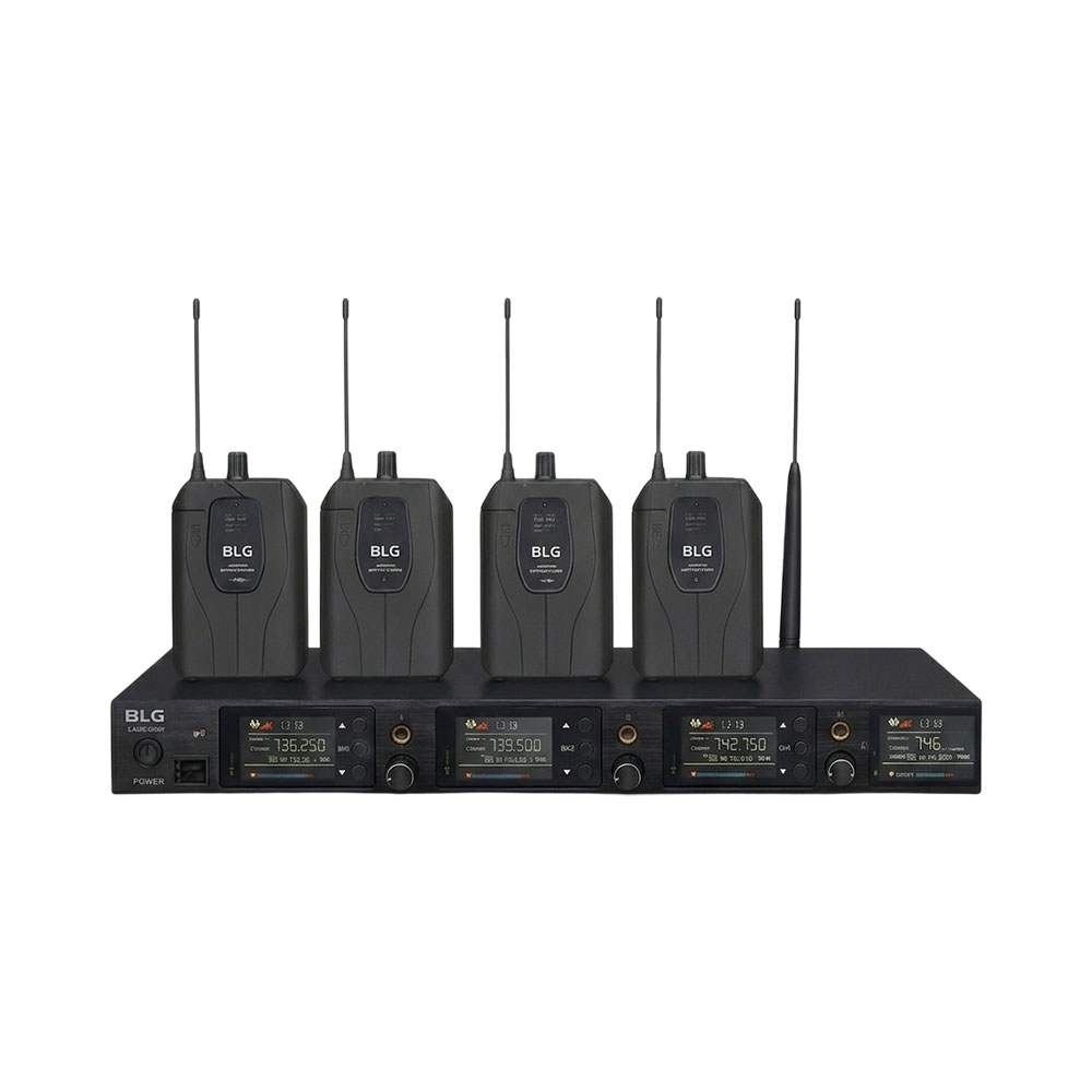 Sistema de Monitoramento In-ear Blg UM-44 K2 C/4