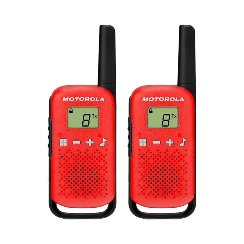 Rádio Walkie Talkie Motorola Talkabout T110 Vermelho