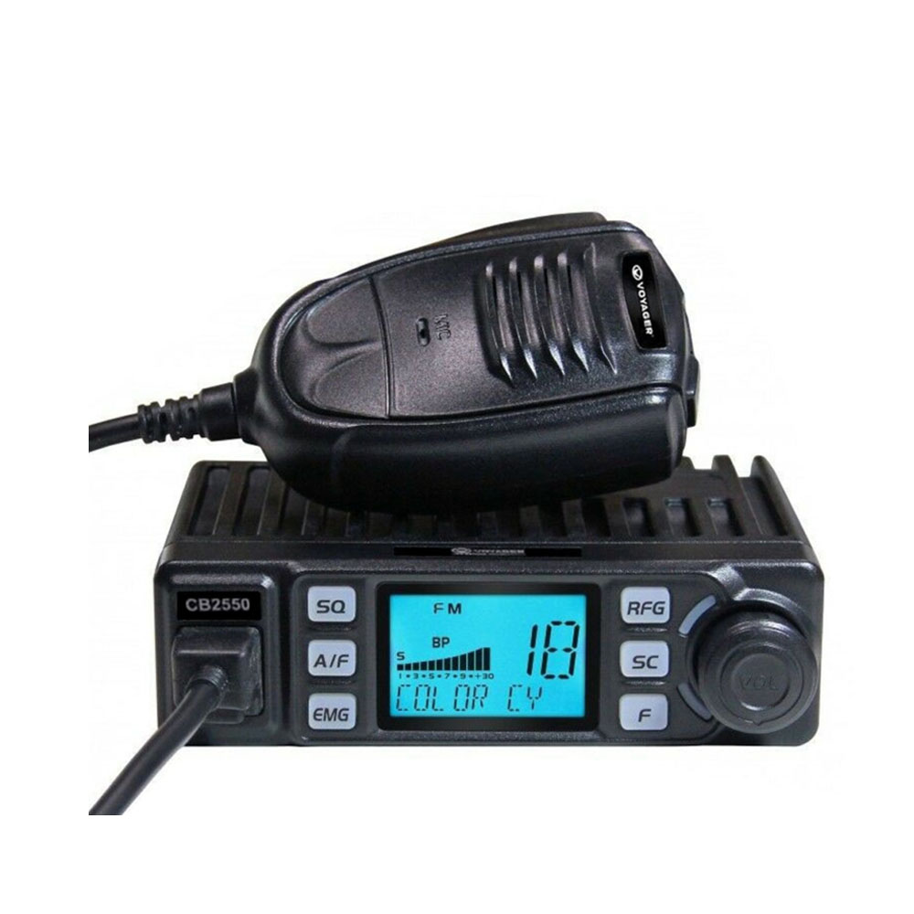Mini Transmissor de Rádio Voyage VR-CB2550 Preto