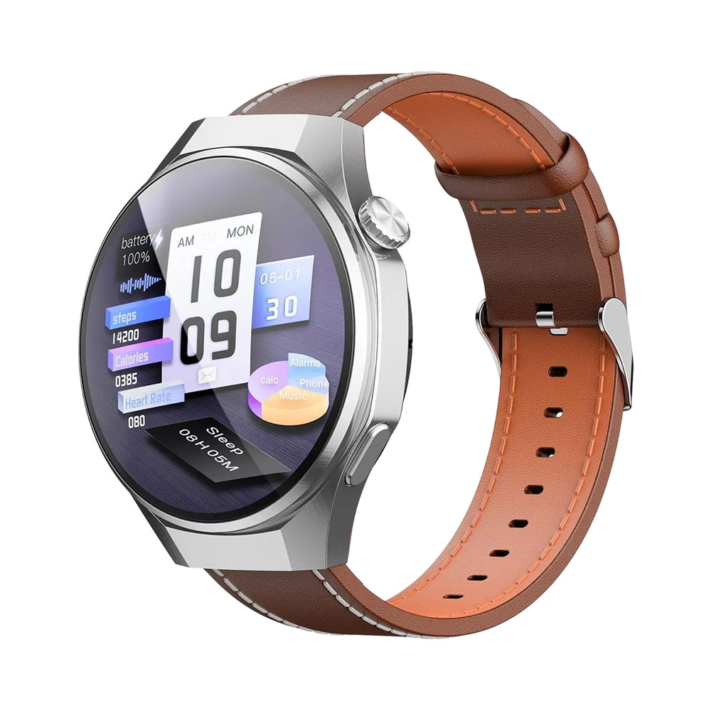 Smartwatch Havit M9064 HVWTH-M9064-SV Marrom/prata
