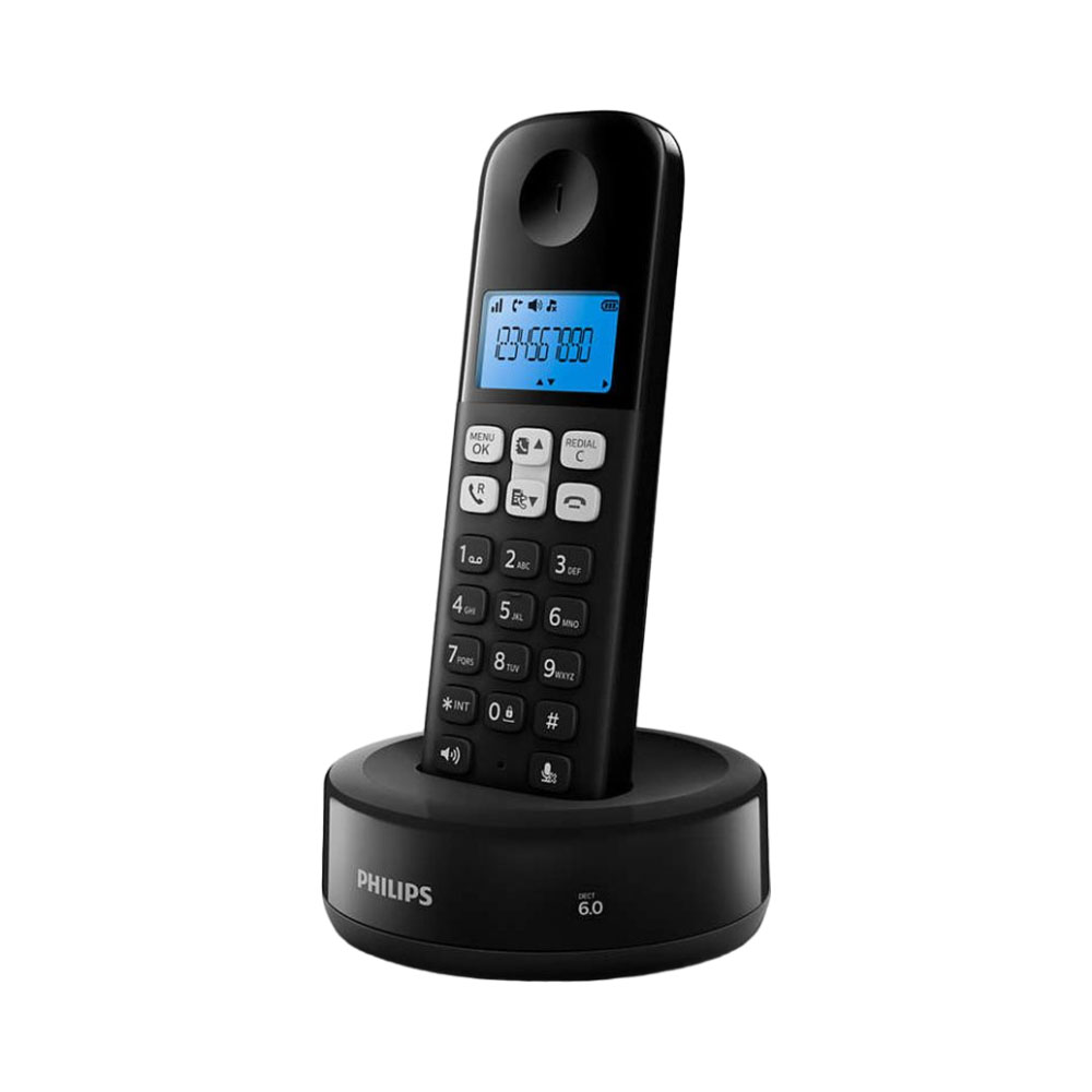 Telefone Sem Fio Philips D-131 Preto