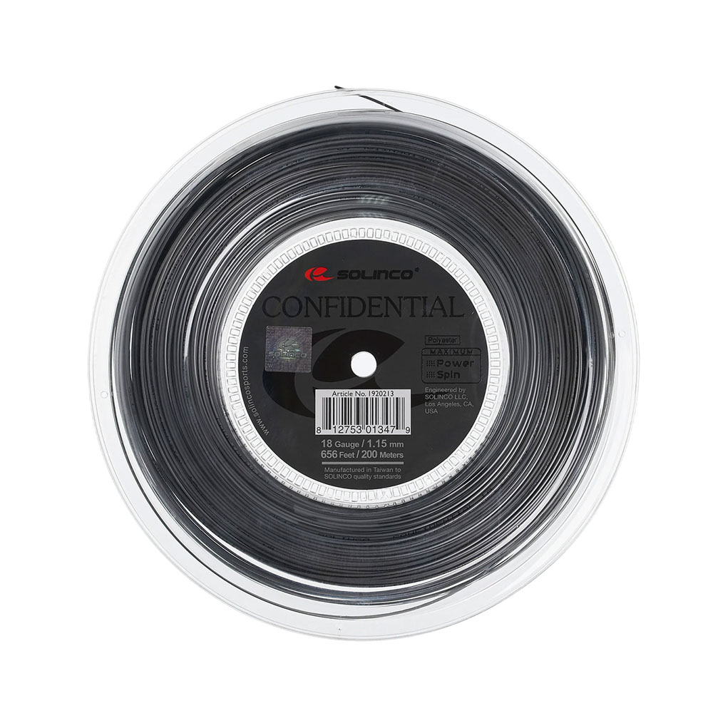 Cordão para Raquetes de Tênis Solinco 1920213 Confidential 18 1.15 MM