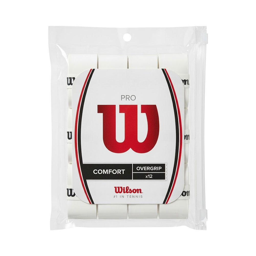 Overgrip Wilson WRZ4016WH PRO Comfort 12 Unidades