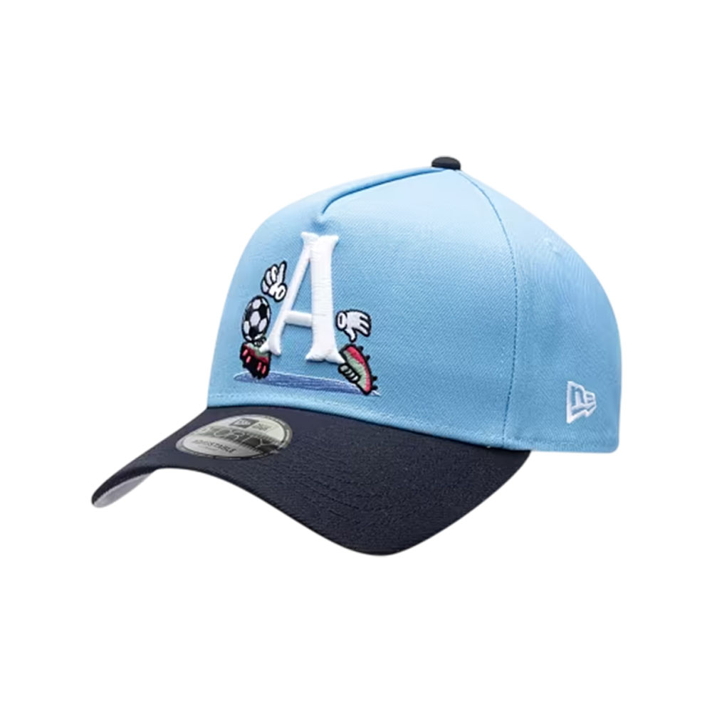 Boné New Era 60971197-OSFM 9FORTY Cartoon Soccer Argentina Masculino