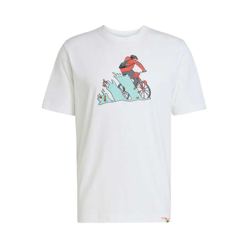 Camiseta Adidas JM6496 Doodle Hunt Bike Masculino