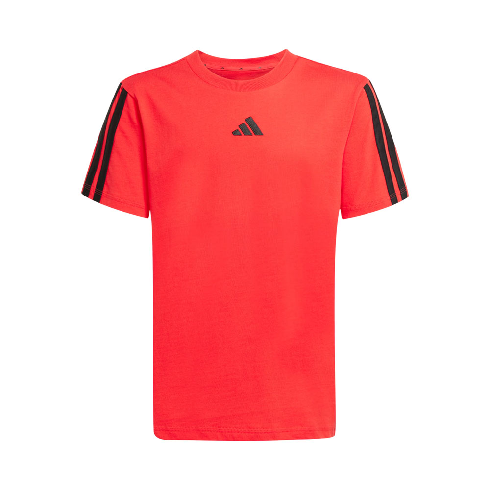 Camiseta Infantil Adidas JD6489 Essentials 3 Stripes Unissex