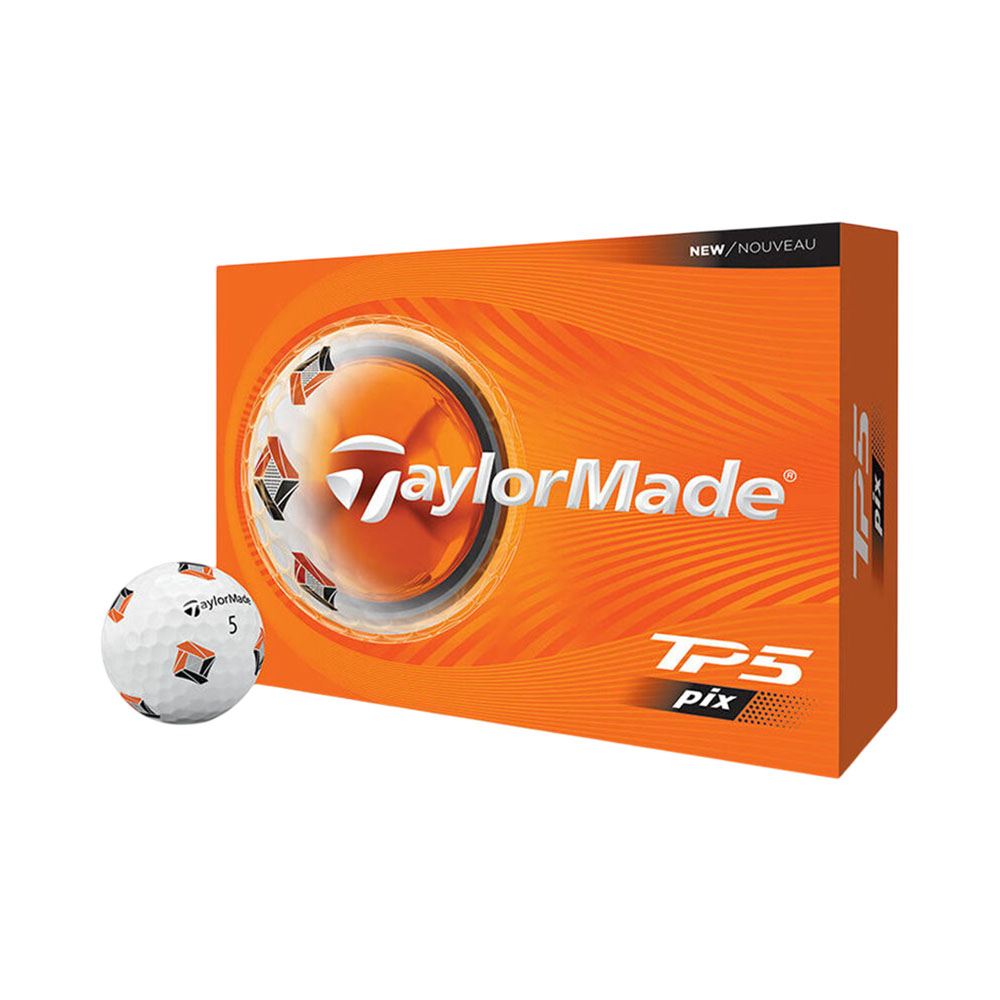 Bolas de Golfe Taylormade M1040801 TP5 Pix 3.0 Glb 12 Unidades