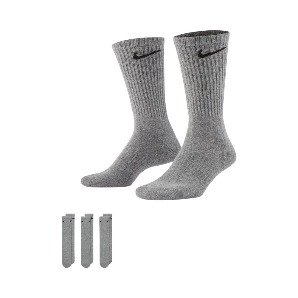 Meias Nike SX7664064 Everyday Cushioned Training Unissex 3 Pares
