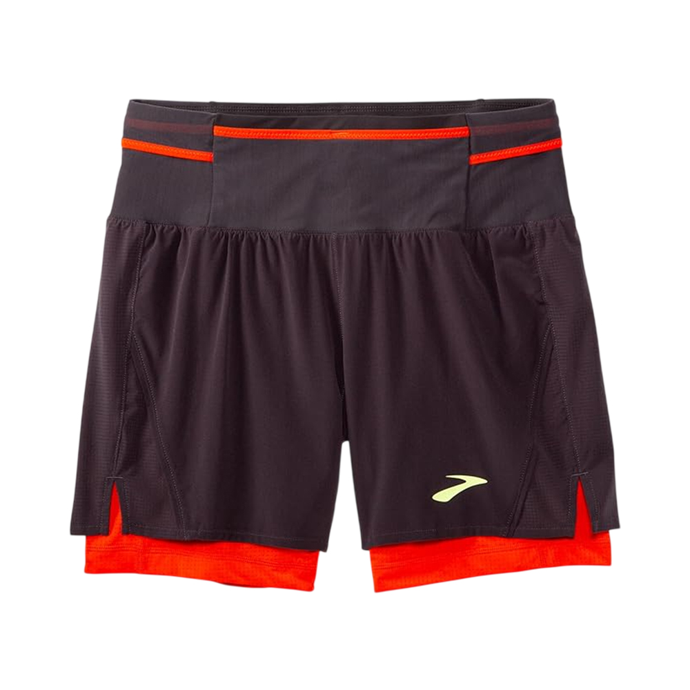Short Brooks 211495045 High Point 2IN1 5'' Masculino