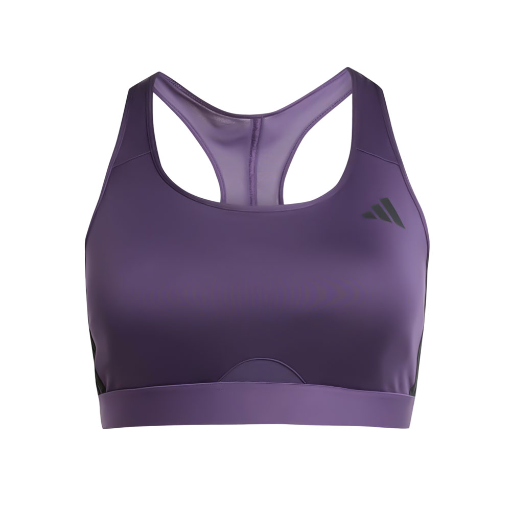 Crop Top Adidas JY2120 Powerreact Train 3 Stripes Feminino