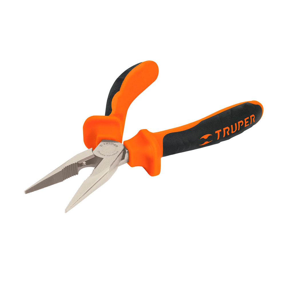 Alicate de Ponta e Corte Truper 17334 Cabo de Borracha de 6"
