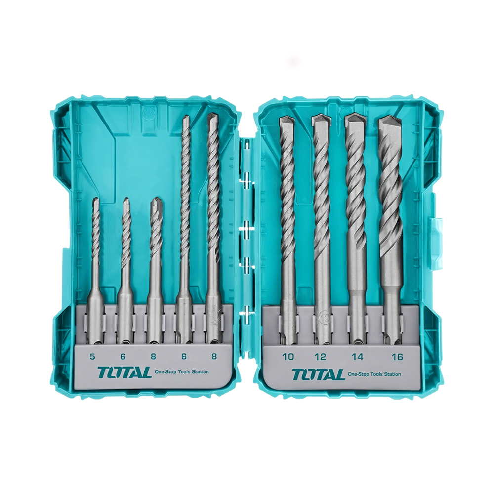 Conjunto de Brocas Sds Plus Total TACSDL30901 9 Peças