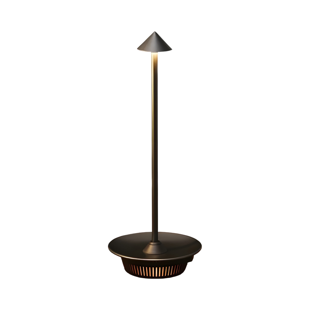 Luminária LED de Mesa Wilit N-W50-N RGB 3 Níveis de Brilho Bivolt Preto