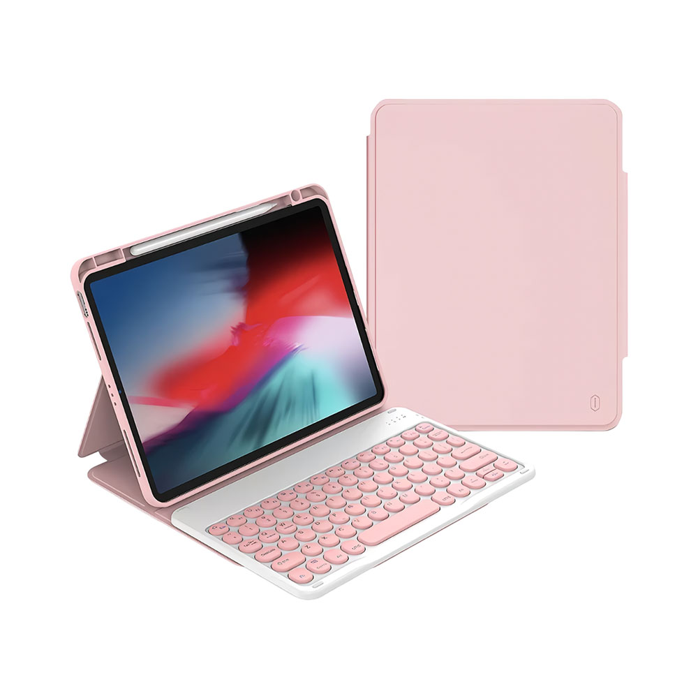 Capa com Teclado Wiwu para Ipad 10.9/11" Rosa