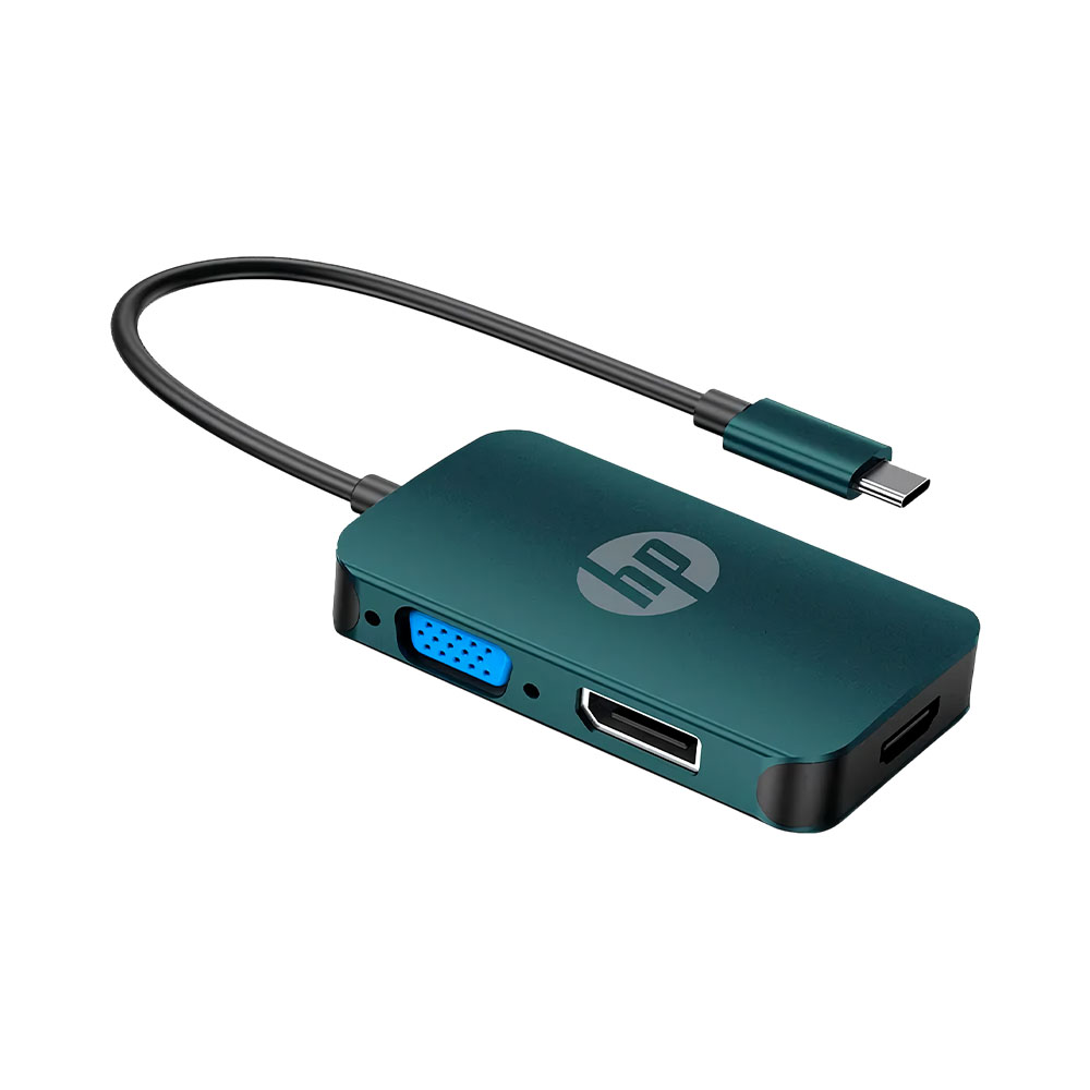 Adaptador HP DHC-CT200 HDMI, Vga Y Displayport a Usb-c