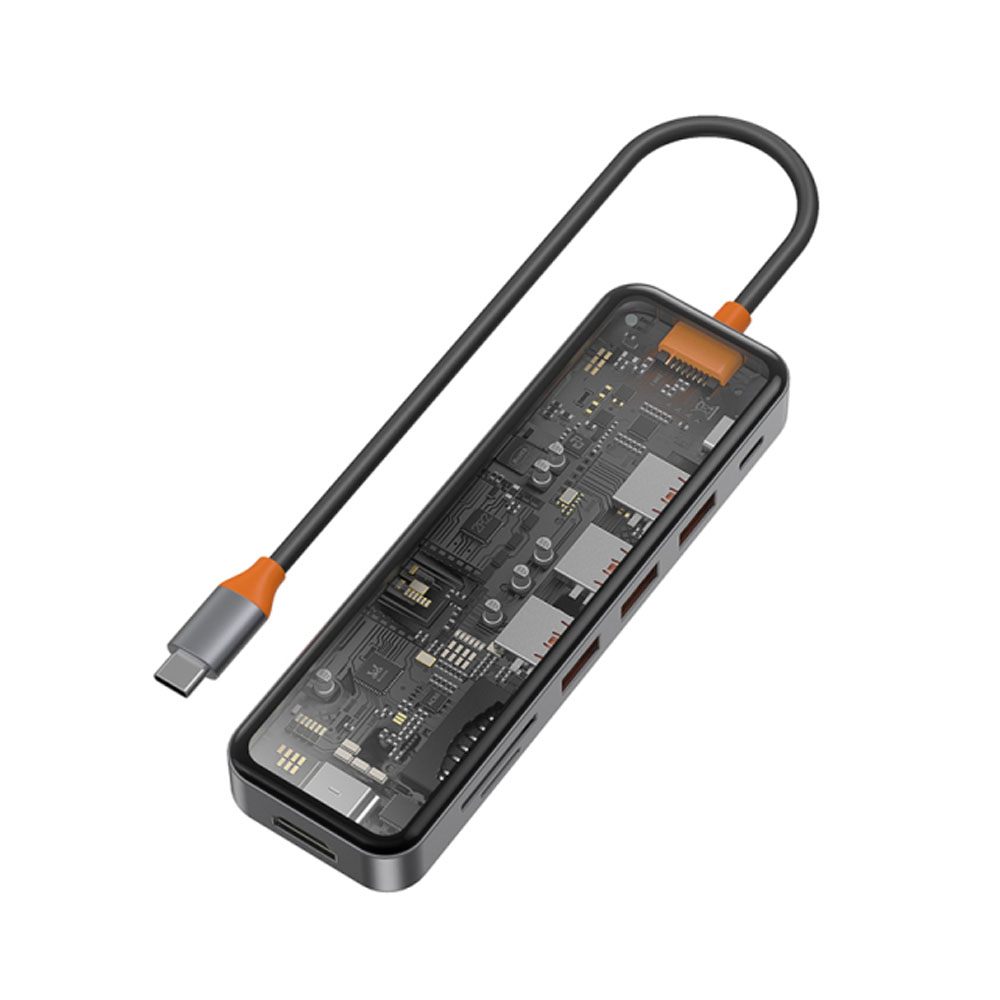 Hub Wiwu CB007 Cyber 7 IN 1 Usb-c Gray