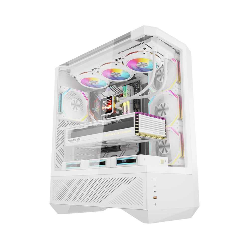 Gabinete Darkflash DY460 White
