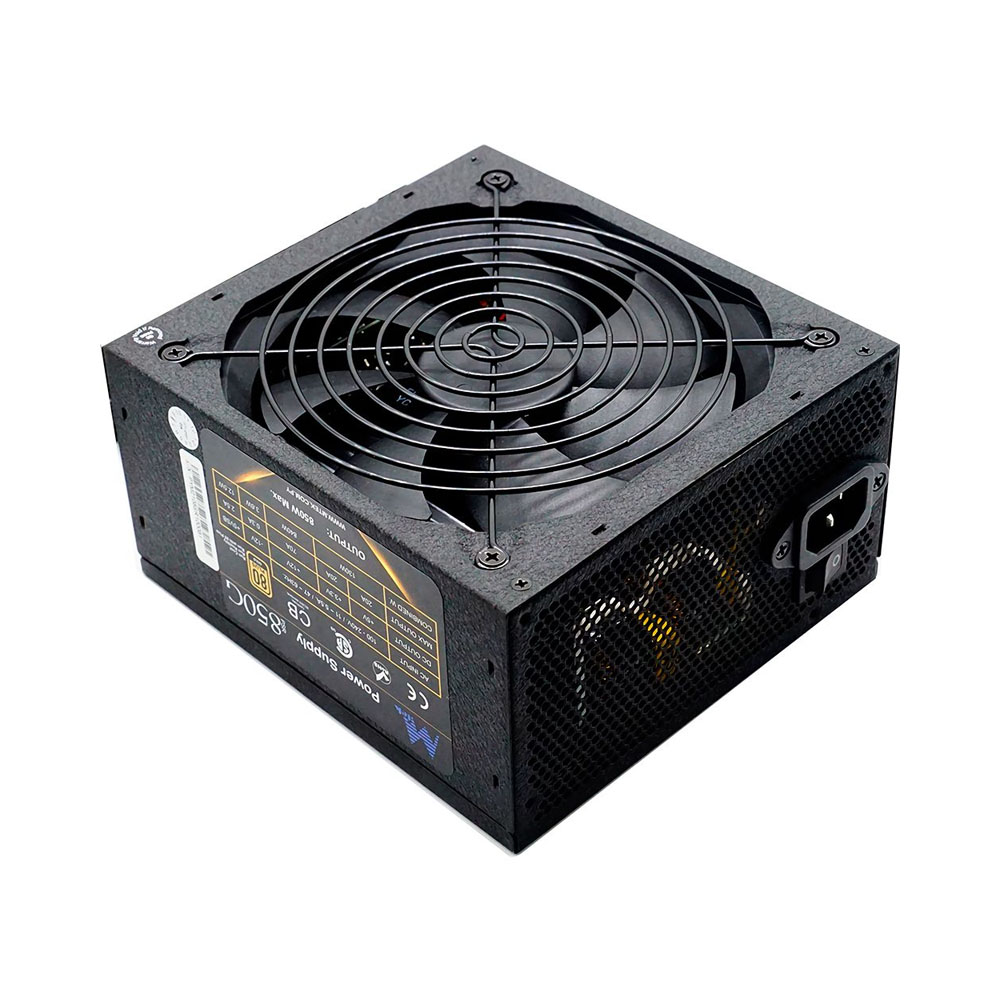 Fonte de Alimentação Mtek PSR850 80 Plus Gold 850W Preto