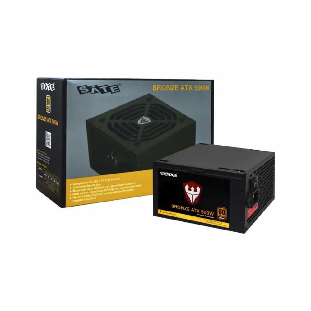 Fonte de Alimentação Satellite ATX500 80 Plus Bronze 500W