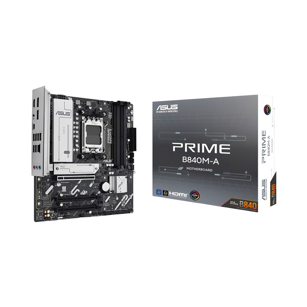 Placa-mãe Asus Prime B840M-A AM5 DDR5 Preta