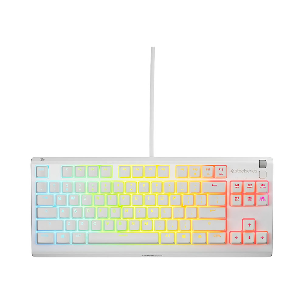 Teclado Steelseries 64819 Apex 3 Tkl RGB White