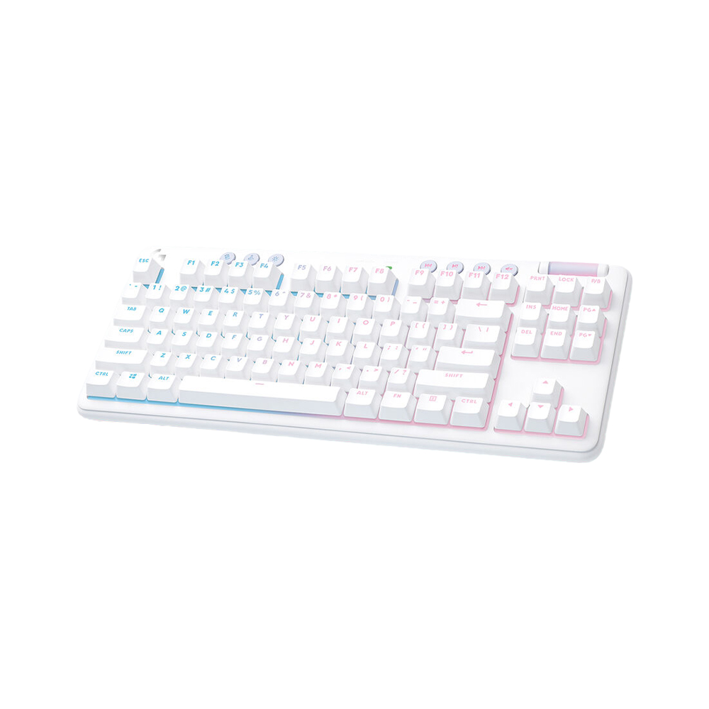 Teclado Mecânico Sem Fio para Jogos Logitech G715 White Mist
