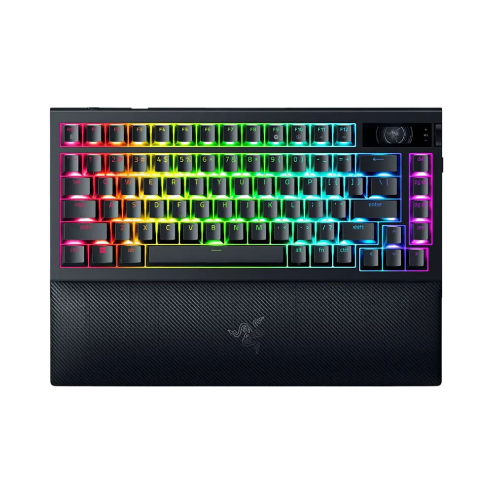 Teclado Gamer Razer RZ03-05130200-R3U1 Blackwidow V4 PRO 75% Preto
