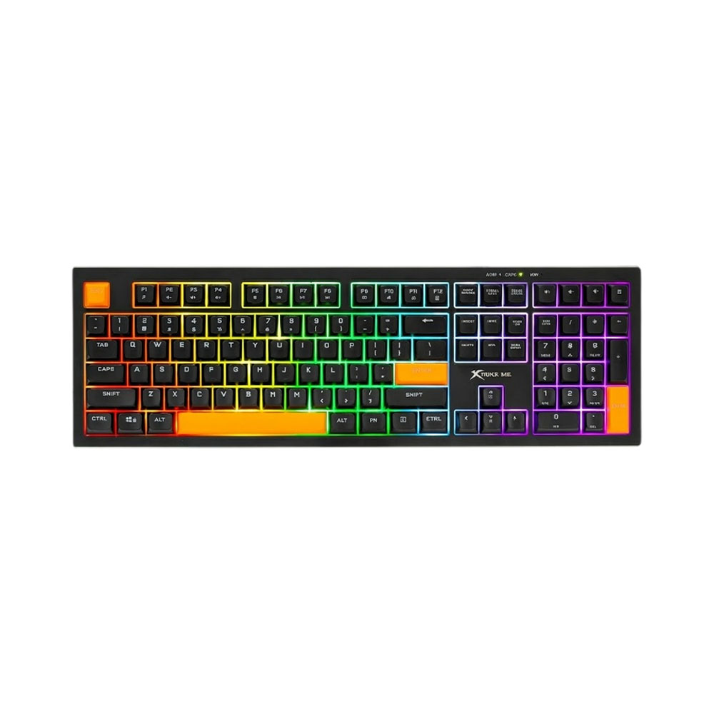 Teclado Xtrike ME KB-512 RGB Black