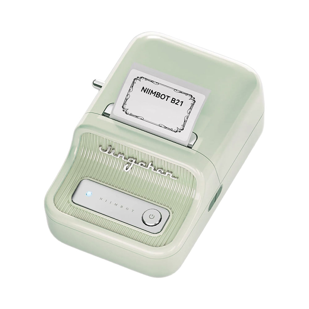 Impressora de Etiquetas Portátil Niimbot B21S Cream Mint