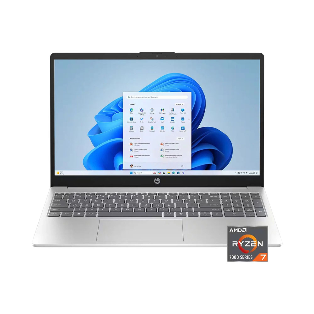 Notebook HP 15-FC0027CA Amd Ryzen 7 7730U 16GB Ram 512GB Ssd 15.6" Touchscreen