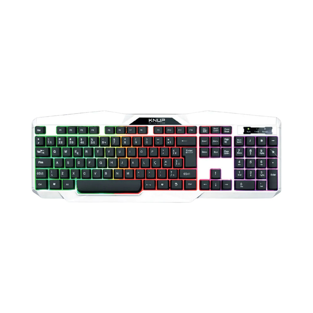Teclado Gamer Knup TE119 Iluminação LED